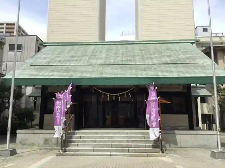 城岡神社の本殿・本堂