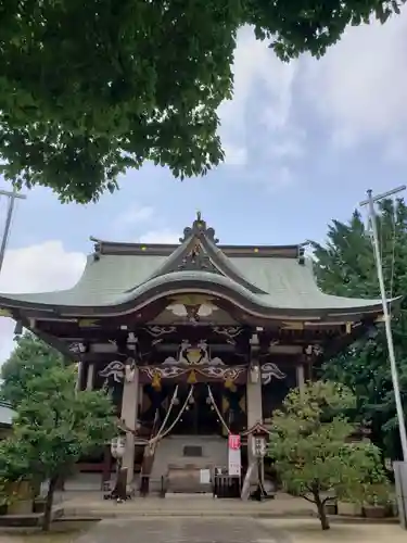 諏訪神社の本殿・本堂
