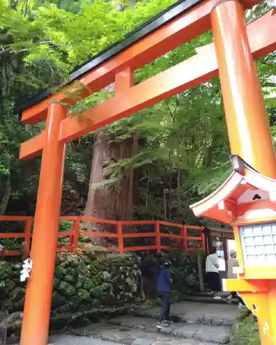 貴船神社の鳥居