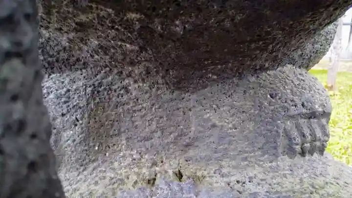 江部乙神社の狛犬