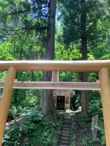 戸隠神社奥社の鳥居