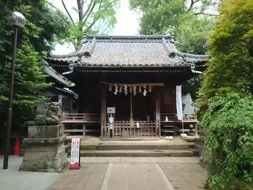 経堂天祖神社の本殿・本堂