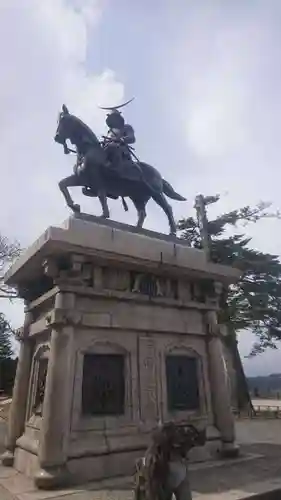 宮城縣護國神社の像