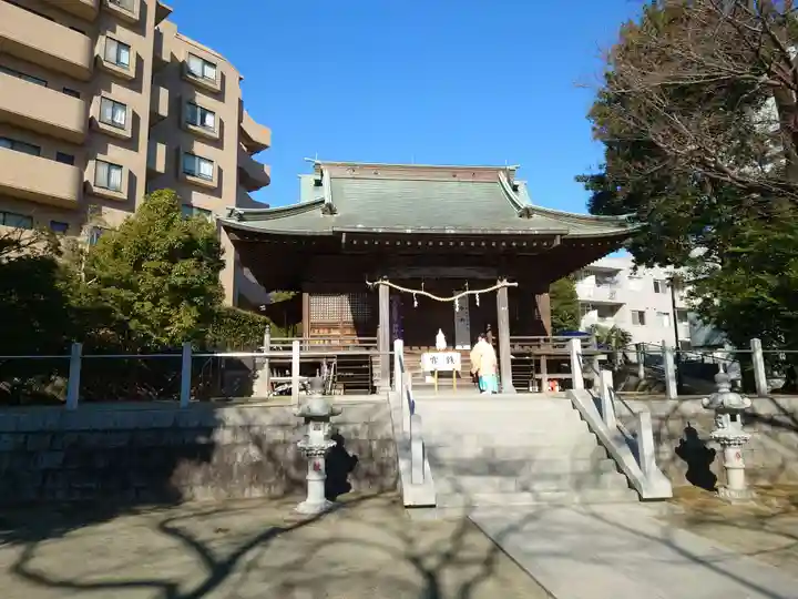驚神社の本殿・本堂