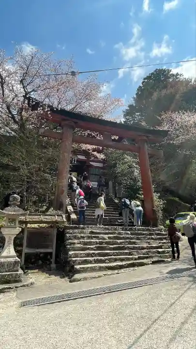 吉野水分神社(吉野町)の鳥居