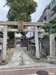 阿倍王子神社の鳥居