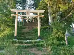 上宿神社の鳥居