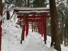 萬蔵稲荷神社の鳥居