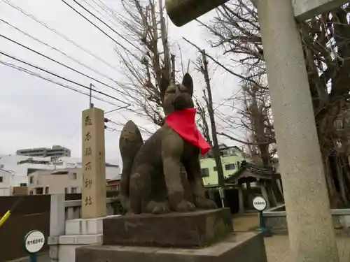 飛木稲荷神社の狛犬