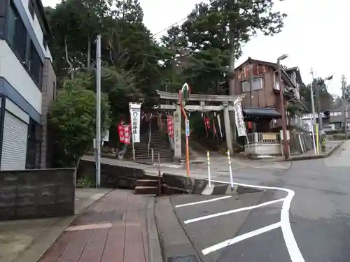 小坂神社の鳥居