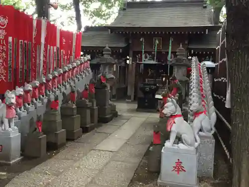 豊川稲荷東京別院の狛犬