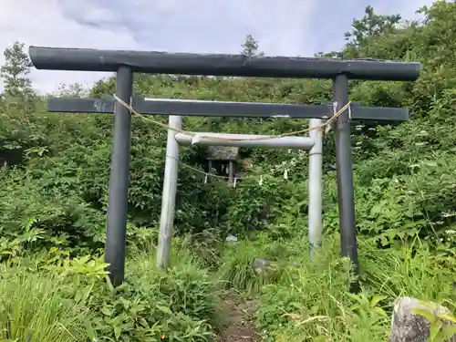 飯縄神社 奥社の鳥居