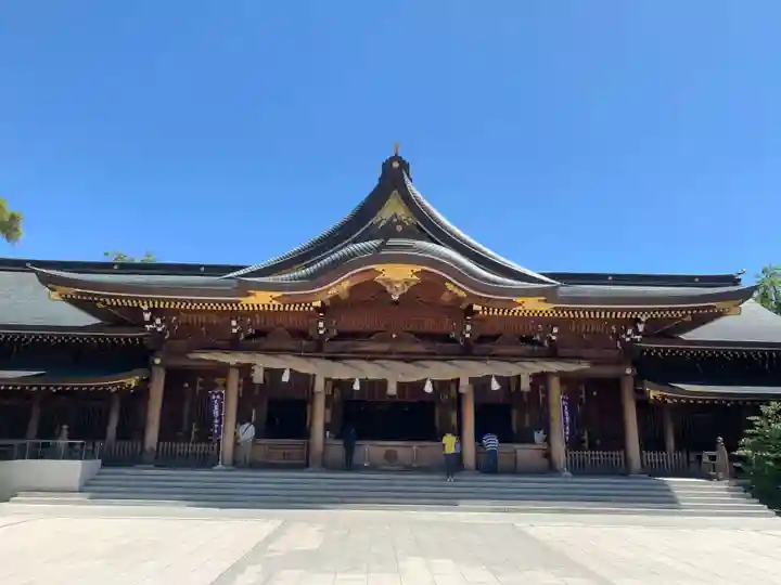 寒川神社の本殿・本堂