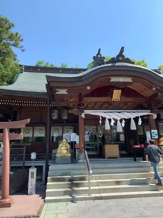 田村神社の本殿・本堂