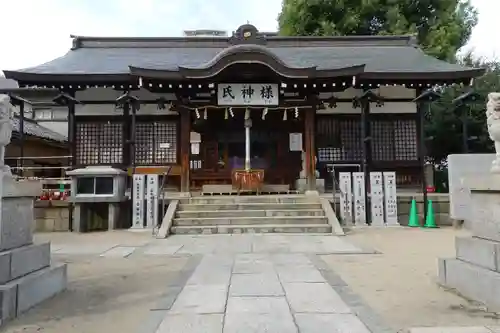 敷津松之宮　大国主神社の本殿