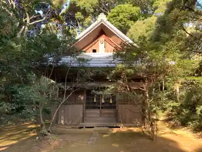 八幡神社の本殿・本堂