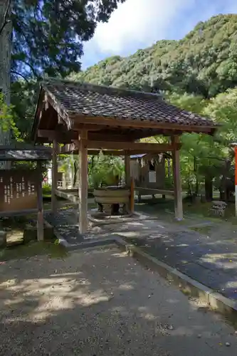八幡神社松平東照宮の手水舎