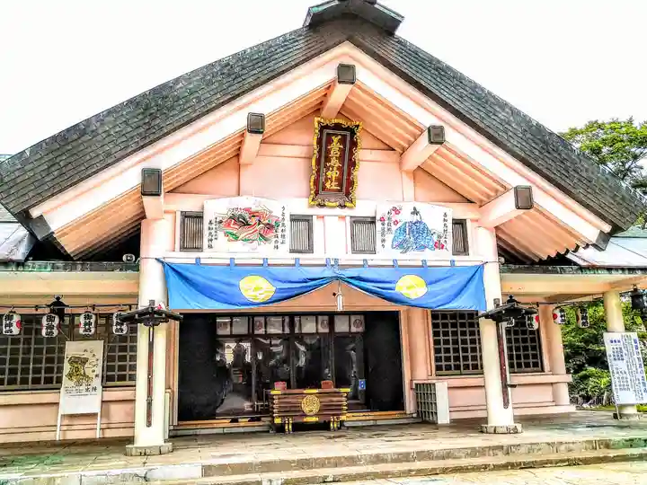 善知鳥神社の本殿・本堂