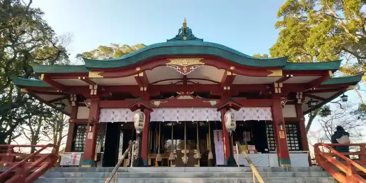 多摩川浅間神社の本殿・本堂