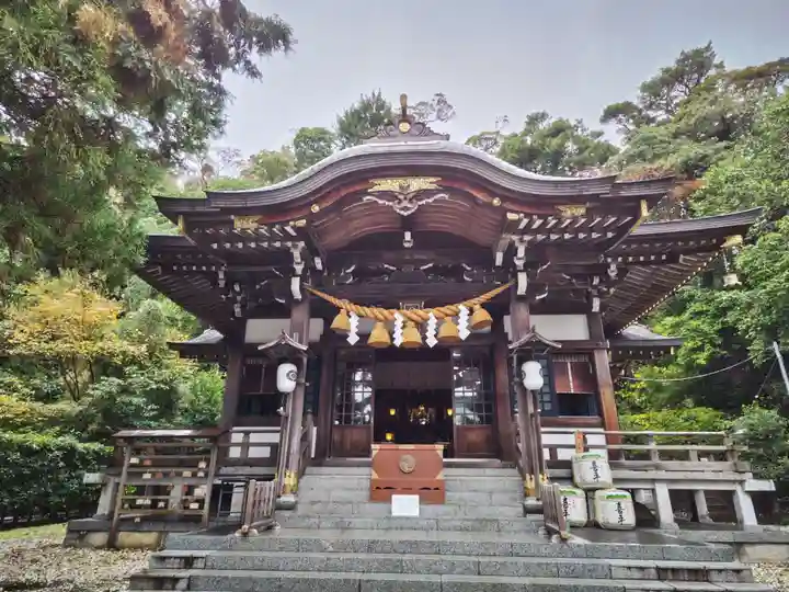 下田八幡神社の本殿・本堂