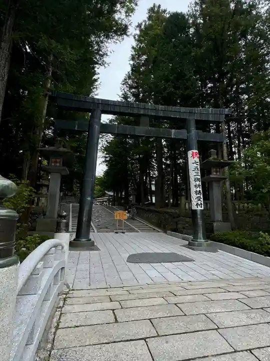 諏訪大社下社秋宮(長野県)