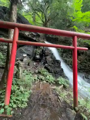 母の白滝神社(山梨県)