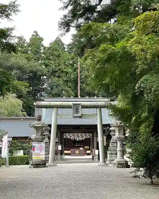 水戸八幡宮の鳥居