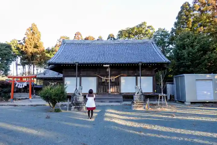 萩原神社の本殿・本堂