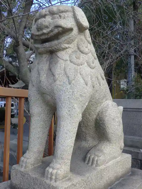 港住吉神社(住吉大社境外末社)の狛犬