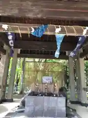 上川神社の手水