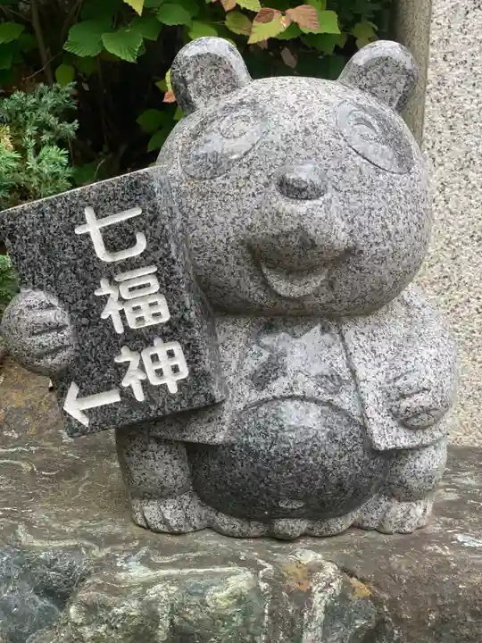 中野沼袋氷川神社の狛犬