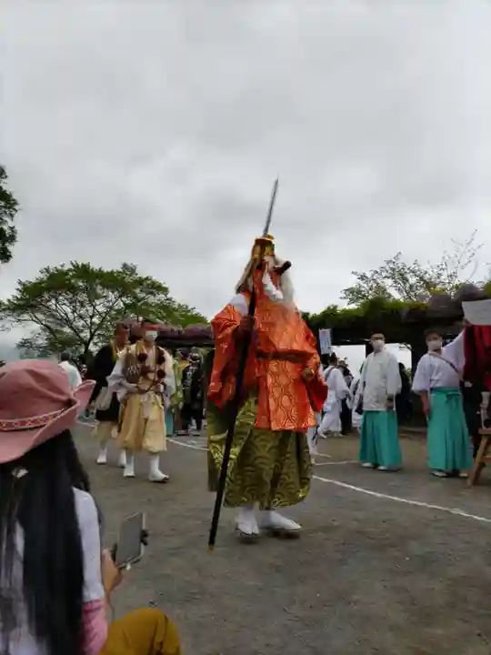 武蔵御嶽神社のお祭り