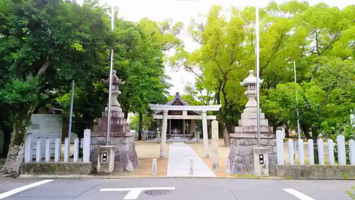 八幡社(烏森八幡社)の周辺
