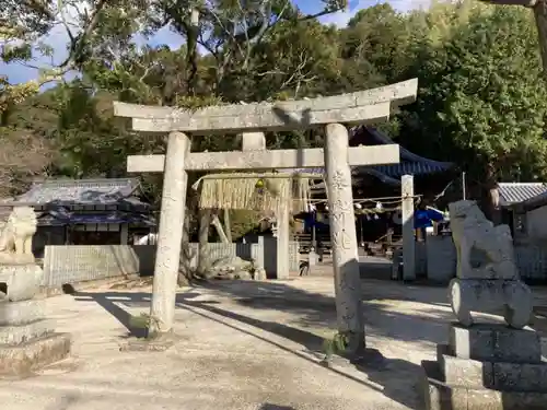 葛城神社の鳥居