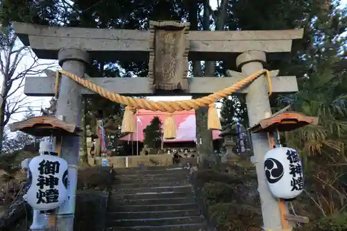 隠津島神社の鳥居