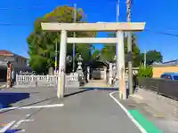 八所神社(八所社)の鳥居