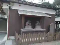 調神社の狛犬