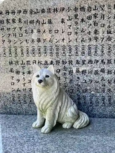 善光寺東海別院（祖父江善光寺）の狛犬