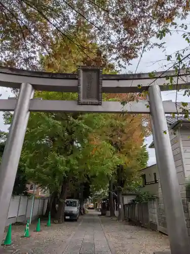 穏田神社(東京都)