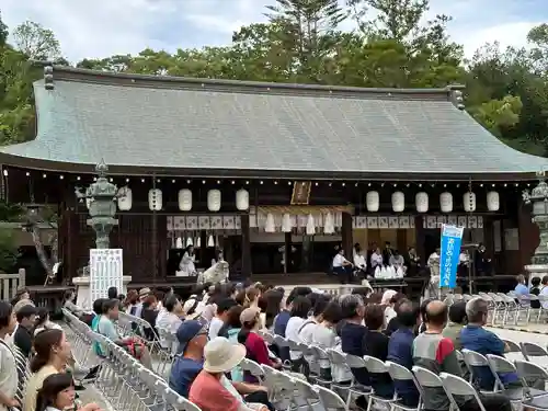 伊弉諾神宮の本殿・本堂