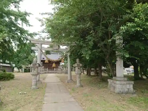 天満宮・秋葉神社の鳥居