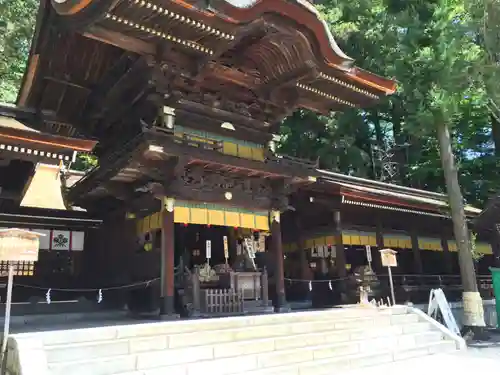 諏訪大社下社秋宮の本殿・本堂