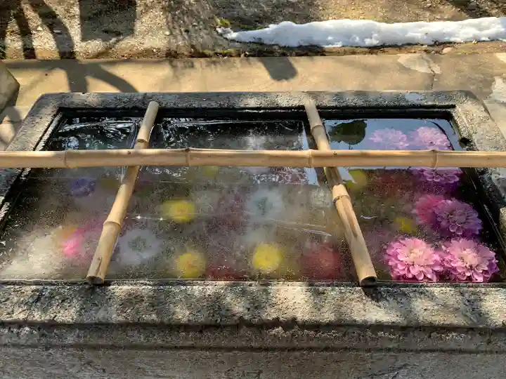 大田原神社の手水舎