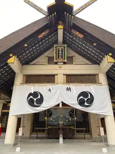 帯廣神社の本殿・本堂