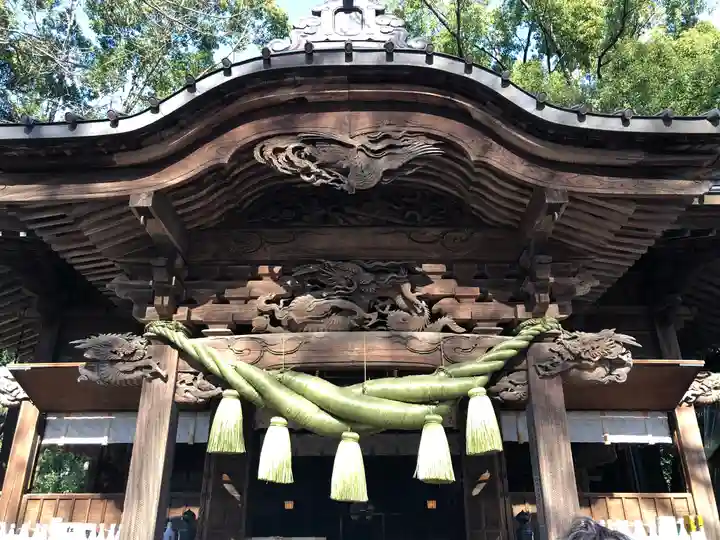 田無神社の本殿・本堂