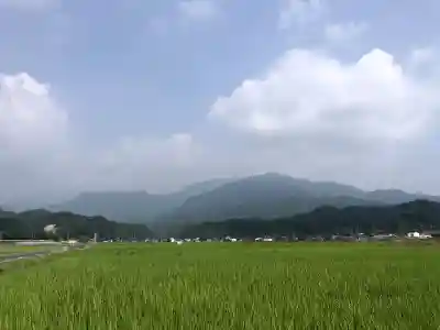 年貫神社の景色