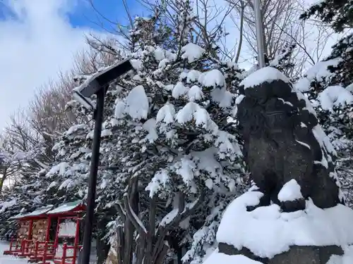 篠路神社の狛犬