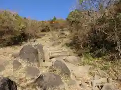 筑波山神社 女体山御本殿の周辺