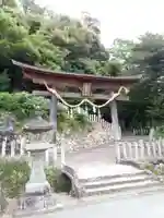 柏原八幡宮の鳥居