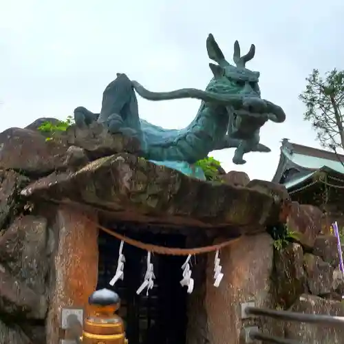 江島神社の狛犬